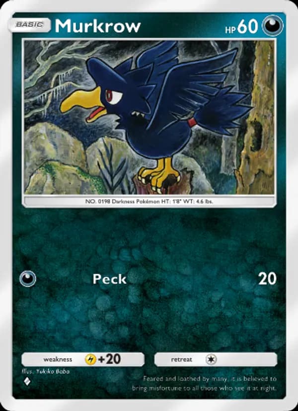 Murkrow – Space-Time Smackdown 096