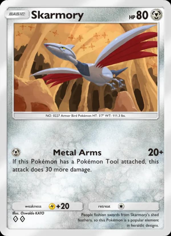Skarmory – Space-Time Smackdown 111