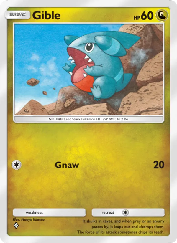 Gible – Space-Time Smackdown 121