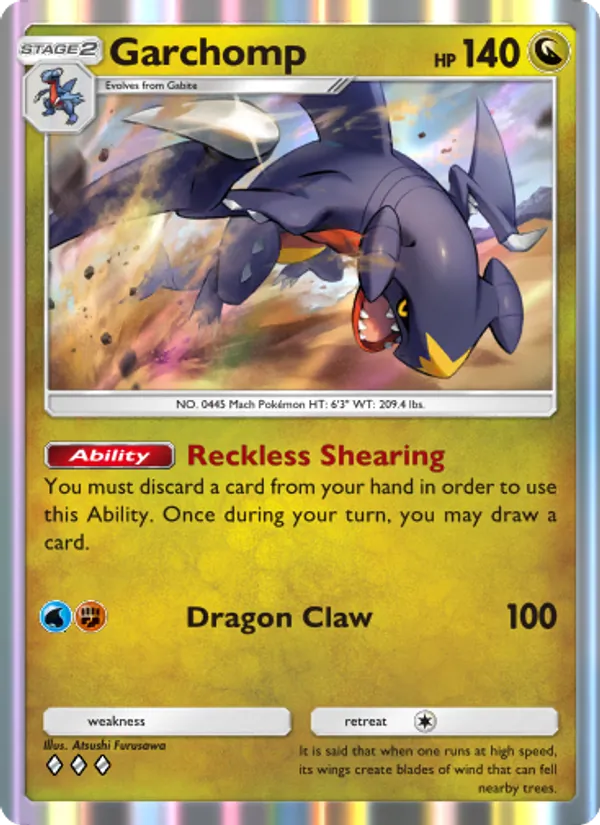 Garchomp – Space-Time Smackdown 123