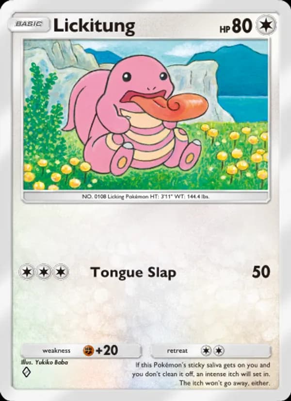 Lickitung – Space-Time Smackdown 124