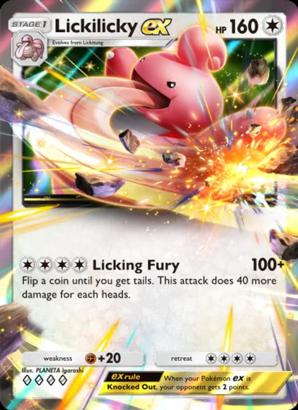 Lickilicky ex – Space-Time Smackdown 125