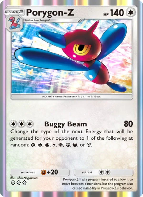 Porygon-Z – Space-Time Smackdown 129