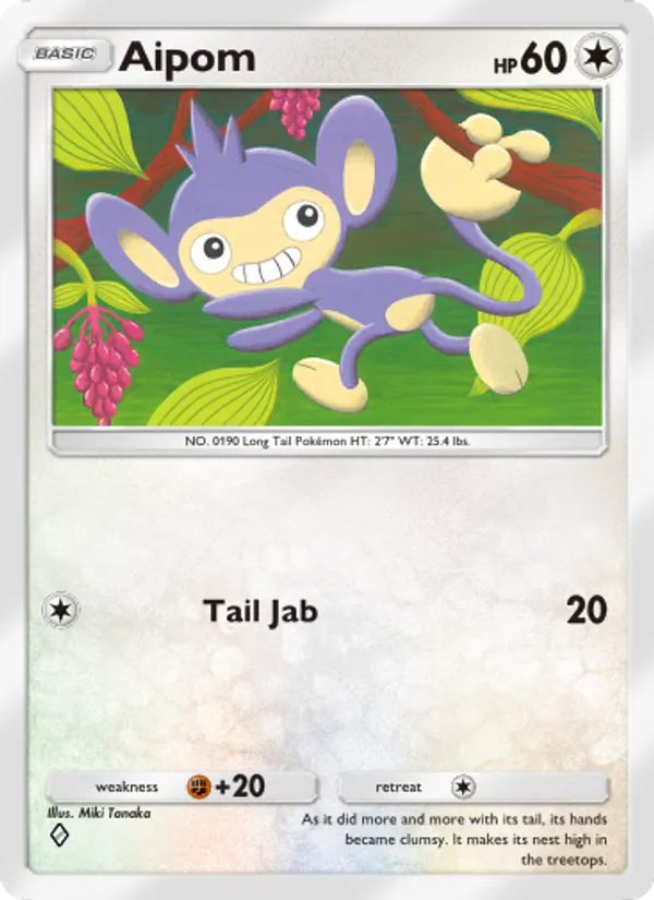 Aipom – Space-Time Smackdown 130