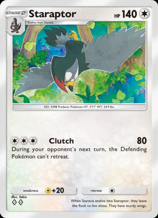 Staraptor – Space-Time Smackdown 134