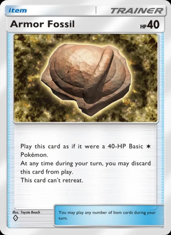 Armor Fossil – Space-Time Smackdown 145