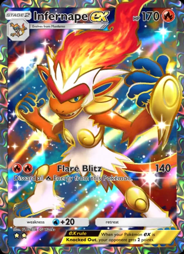 Infernape ex – Space-Time Smackdown 181
