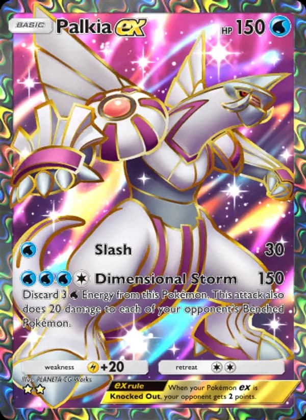 Palkia ex – Space-Time Smackdown 182
