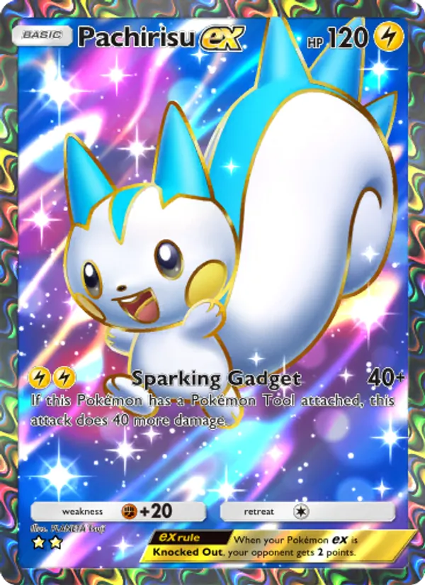 Pachirisu ex – Space-Time Smackdown 183