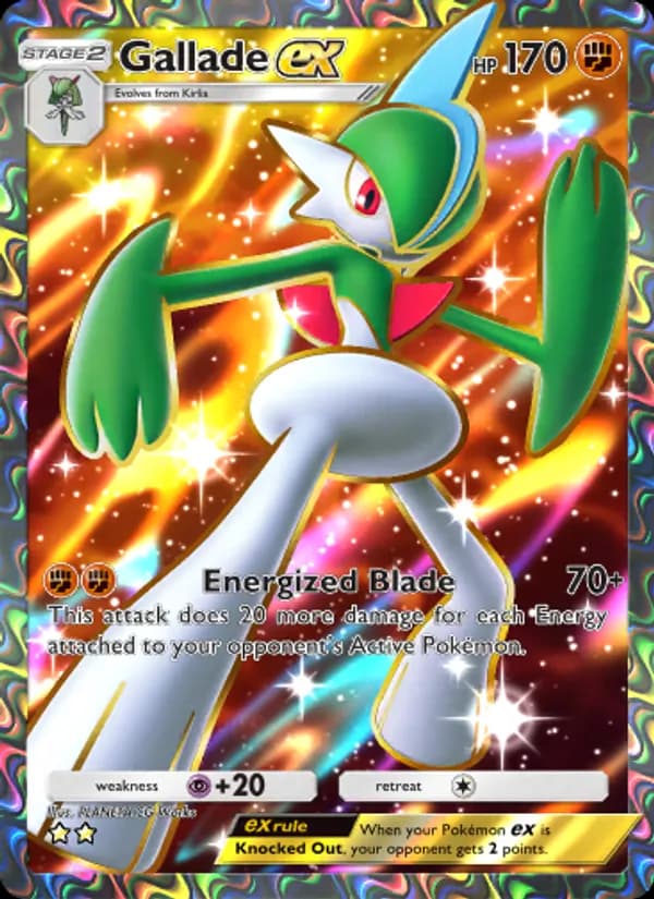Gallade ex – Space-Time Smackdown 185