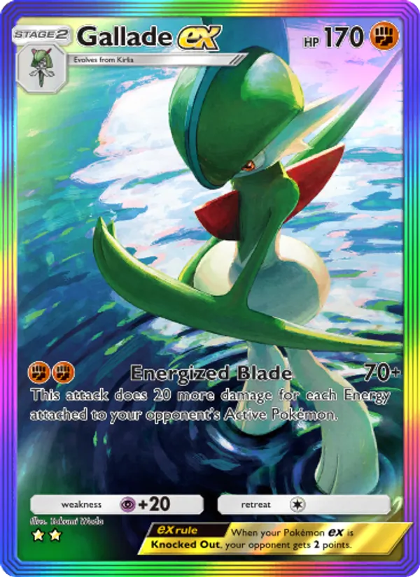 Gallade ex – Space-Time Smackdown 200