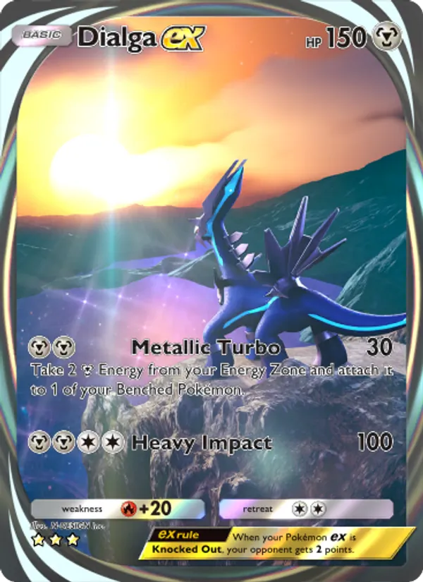 Dialga ex – Space-Time Smackdown 205