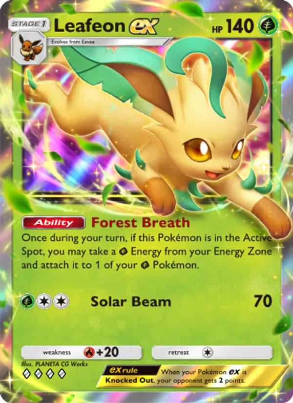 Leafeon ex – Triumphant Light 010