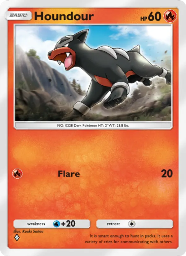Houndour – Triumphant Light 011