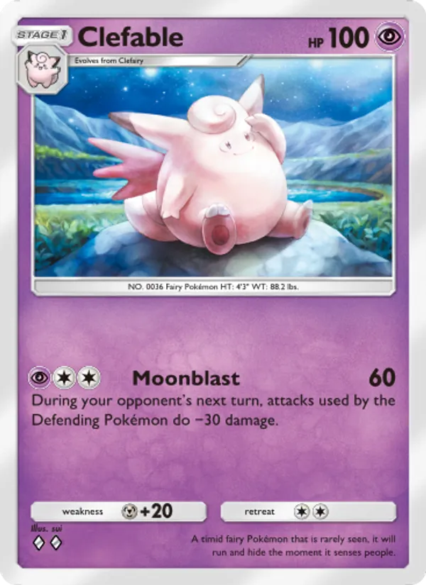 Clefable – Triumphant Light 030