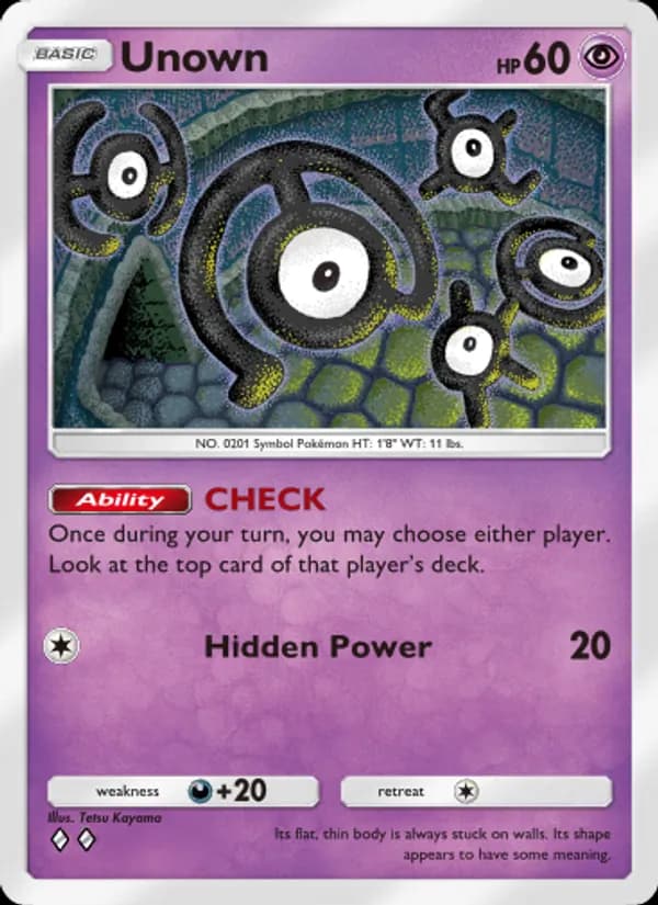 Unown – Triumphant Light 034