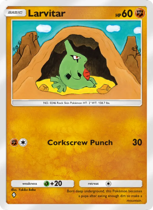 Larvitar – Triumphant Light 039