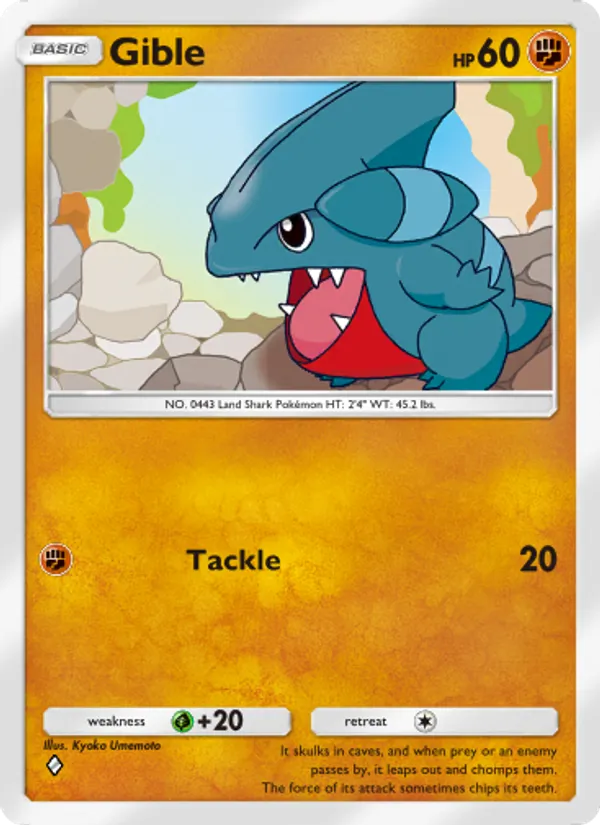 Gible – Triumphant Light 045