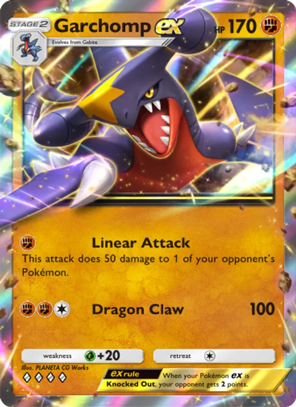 Garchomp ex – Triumphant Light 047