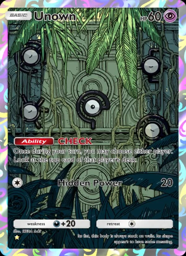 Unown – Triumphant Light 078