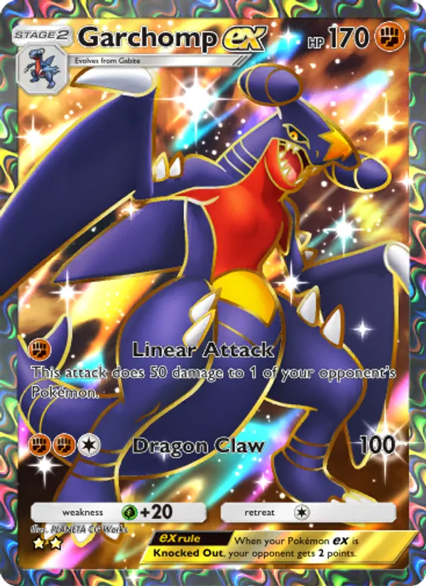 Garchomp ex – Triumphant Light 084