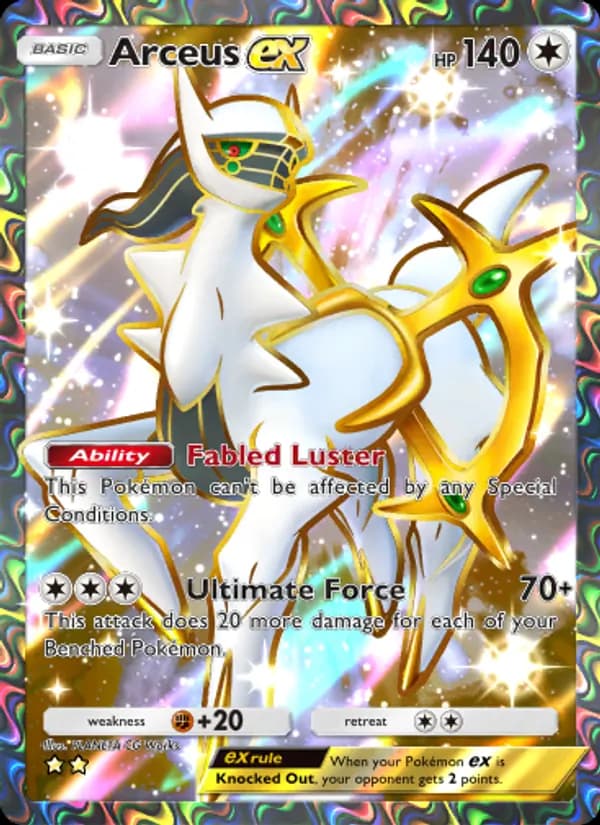 Arceus ex – Triumphant Light 086