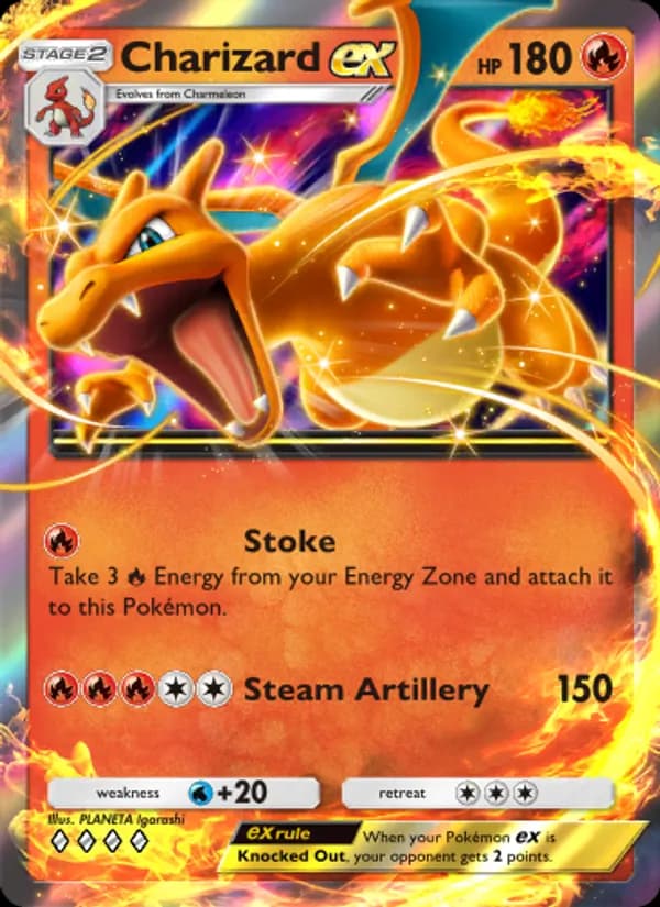 Charizard ex – Shining Revelry 010