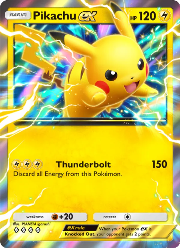 Pikachu ex – Shining Revelry 022