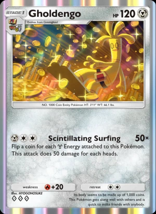 Gholdengo – Shining Revelry 057