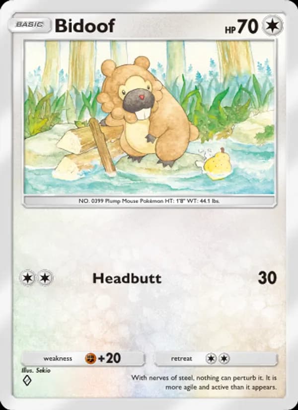 Bidoof – Shining Revelry 064