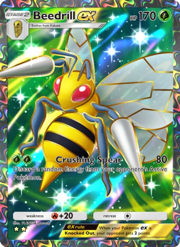 Beedrill ex – Shining Revelry 079