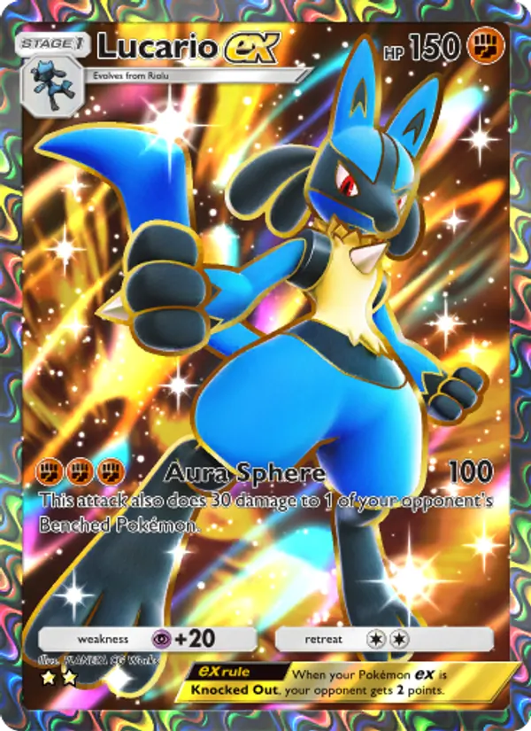 Lucario ex – Shining Revelry 084