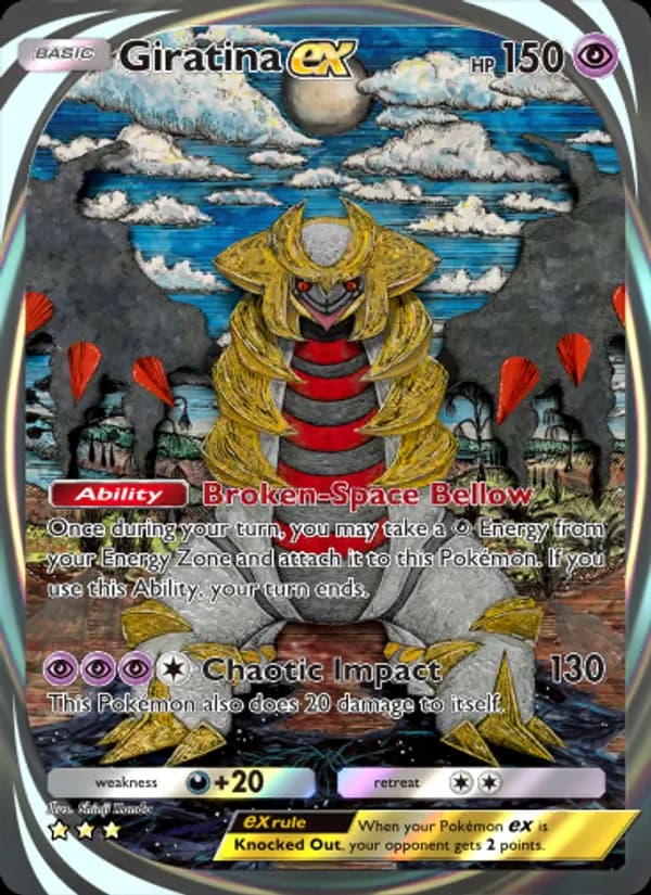 Giratina ex – Shining Revelry 096