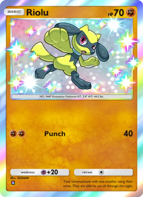 Riolu – Shining Revelry 104