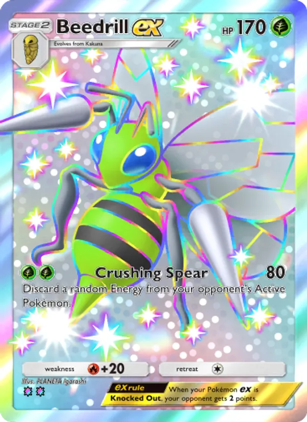 Beedrill ex – Shining Revelry 107