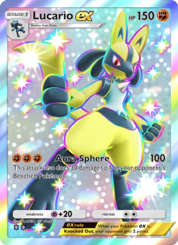 Lucario ex – Shining Revelry 110