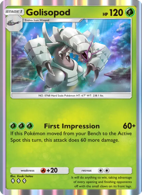 Golisopod – Celestial Guardians 022