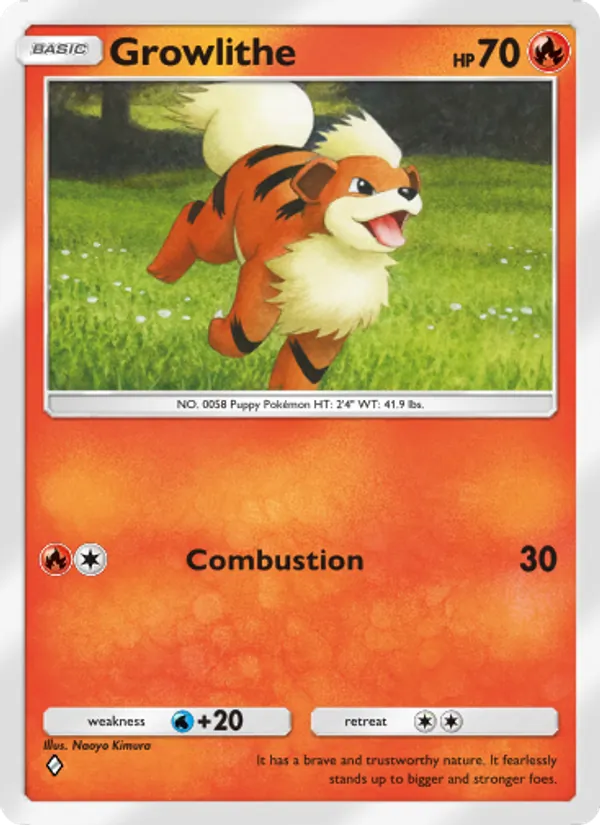 Growlithe – Celestial Guardians 025