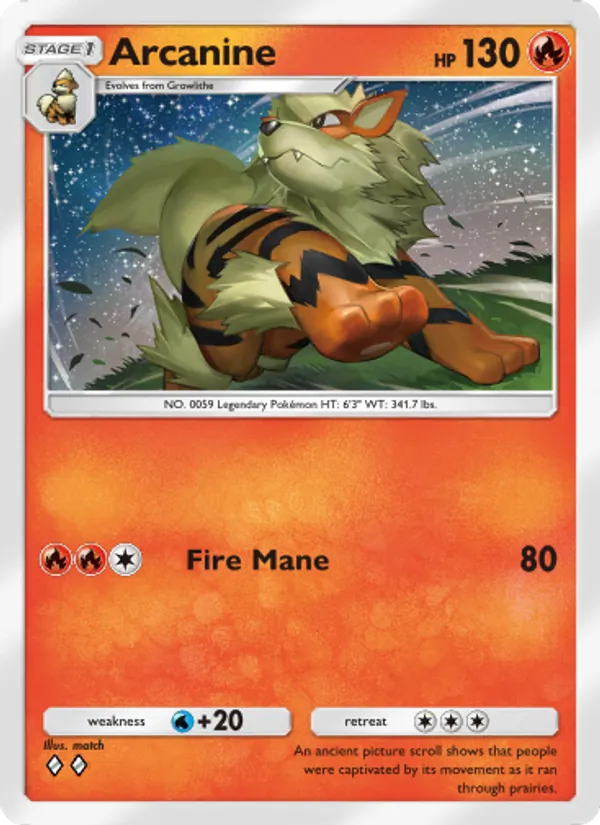 Arcanine – Celestial Guardians 026