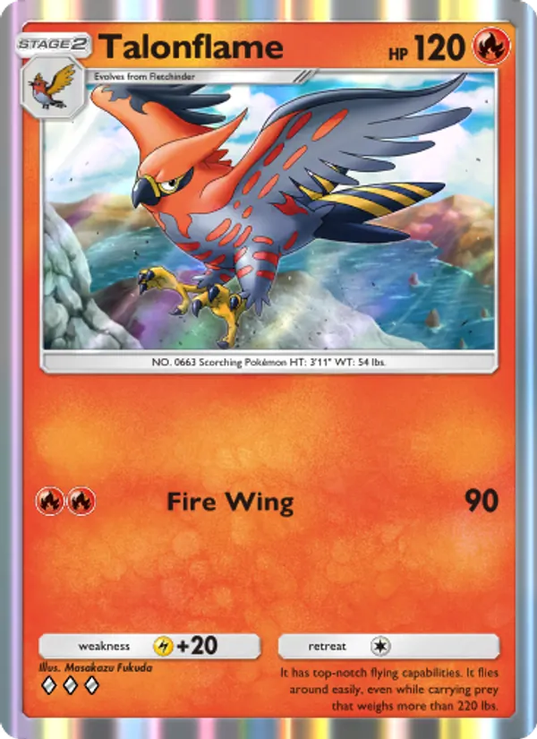 Talonflame – Celestial Guardians 029