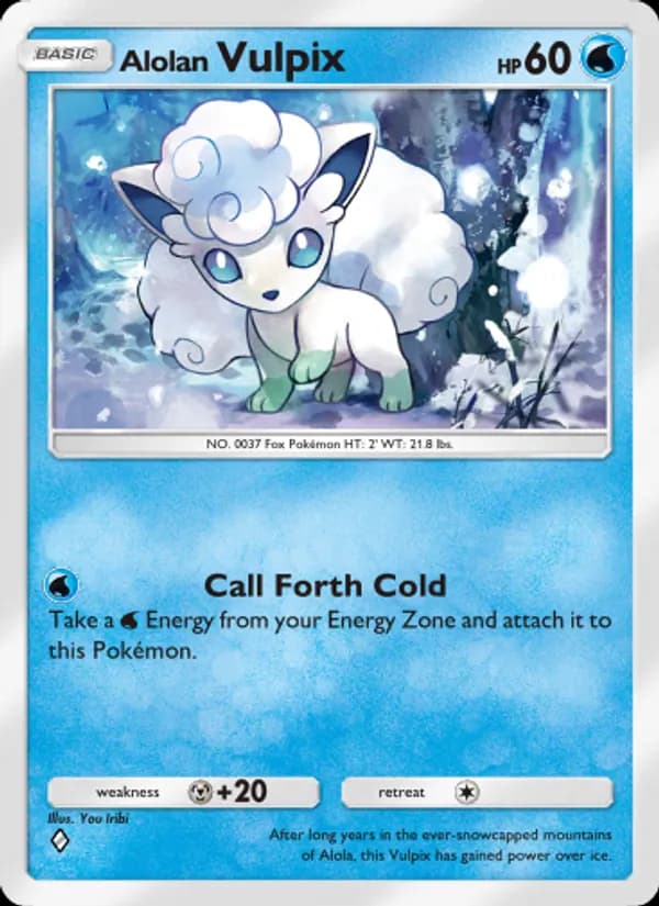Alolan Vulpix – Celestial Guardians 040