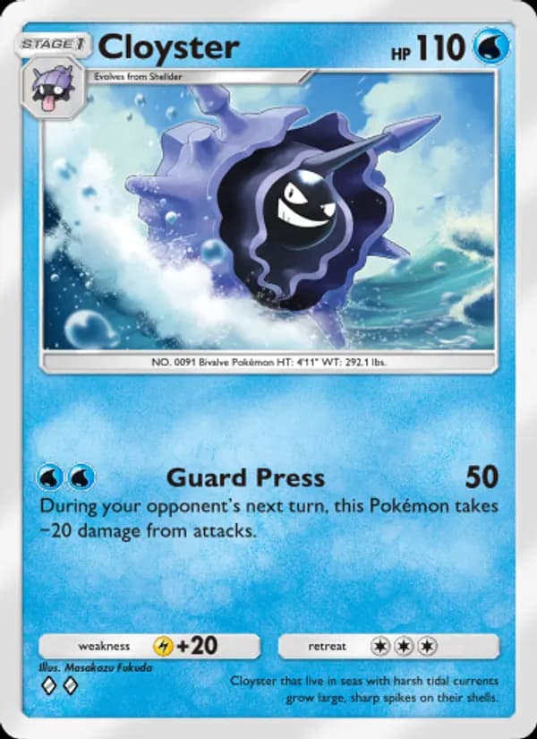 Cloyster – Celestial Guardians 043