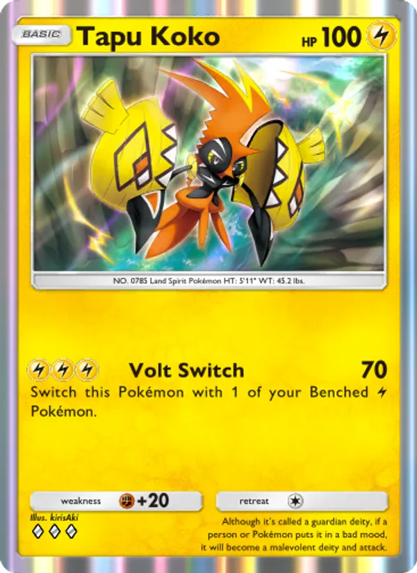 Tapu Koko – Celestial Guardians 068