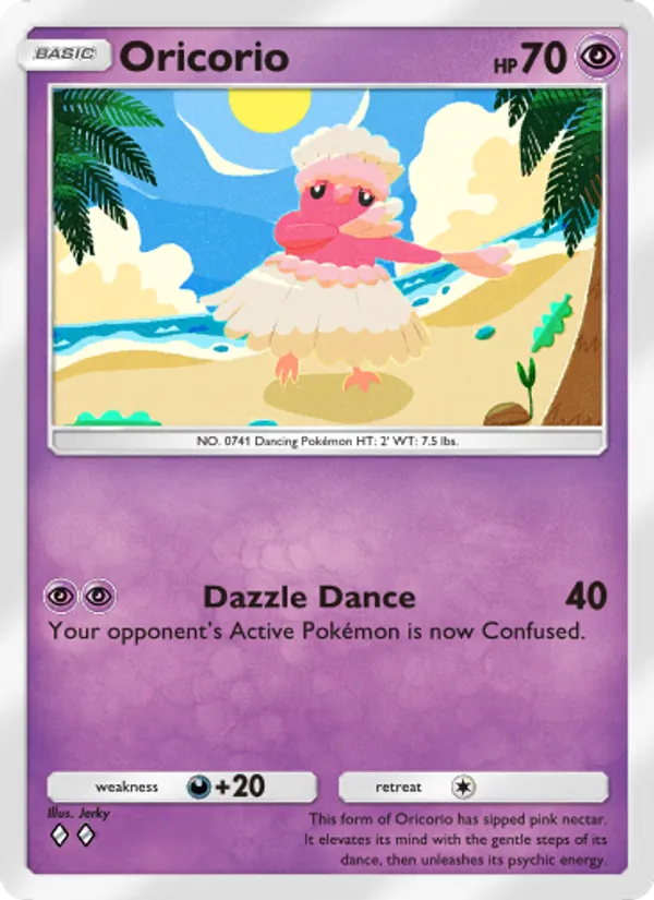 Oricorio – Celestial Guardians 076