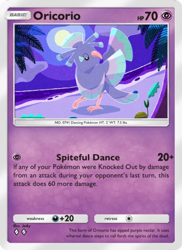 Oricorio – Celestial Guardians 077