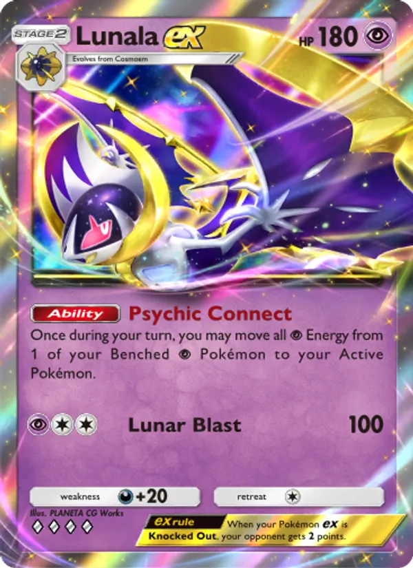 Lunala ex – Celestial Guardians 087