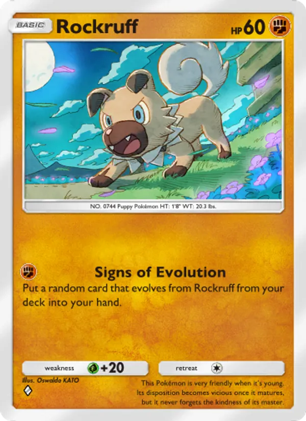 Rockruff – Celestial Guardians 098