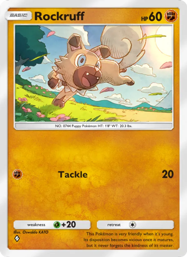 Rockruff – Celestial Guardians 099