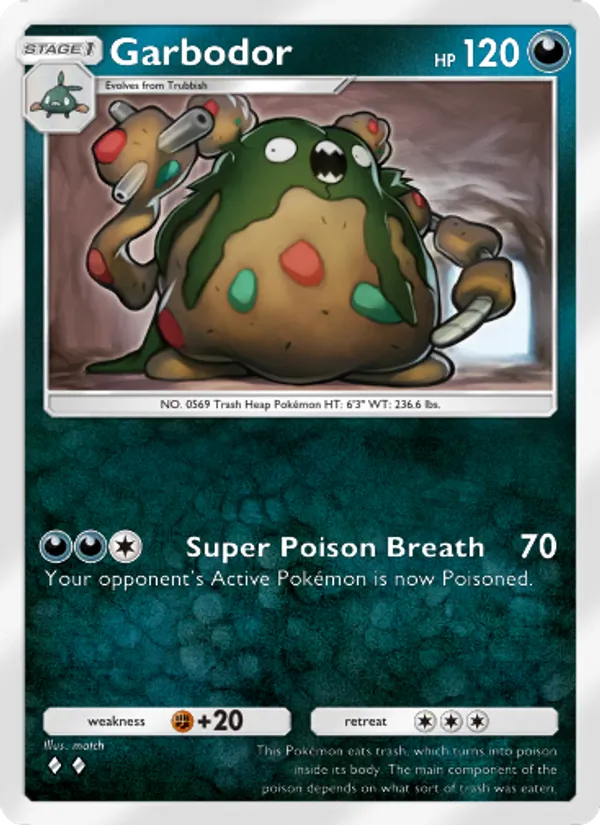 Garbodor – Celestial Guardians 114