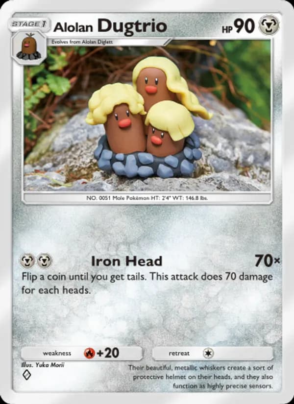 Alolan Dugtrio – Celestial Guardians 118
